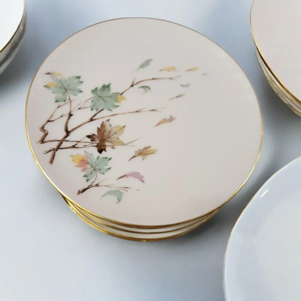 Lenox Westwind X-407 (2) Oval Serving Bowl (12)‎ Dinner Plates (12) Salad Plates